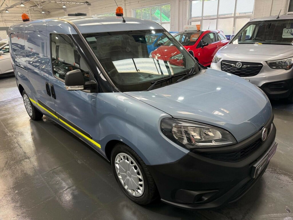 Fiat Doblo 1.6 Multijetii Maxi L2 H1 Euro 6 6Dr Blue #3