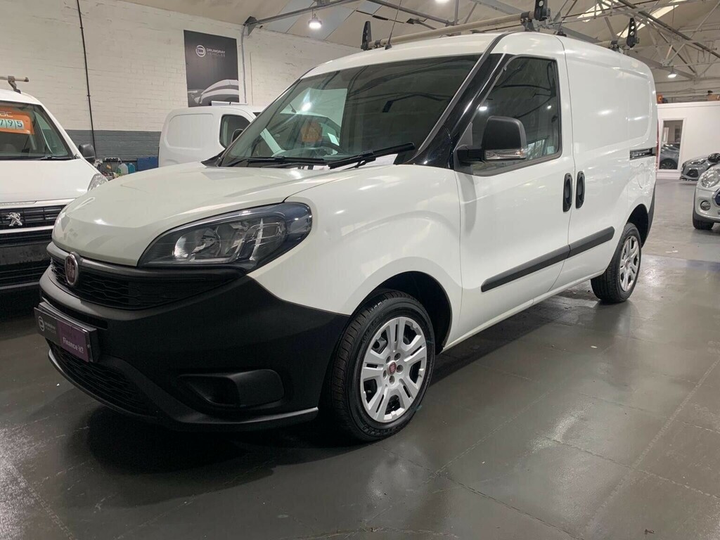 Fiat Doblo 1.3 Multijetii L1 H1 Euro 6 White #4