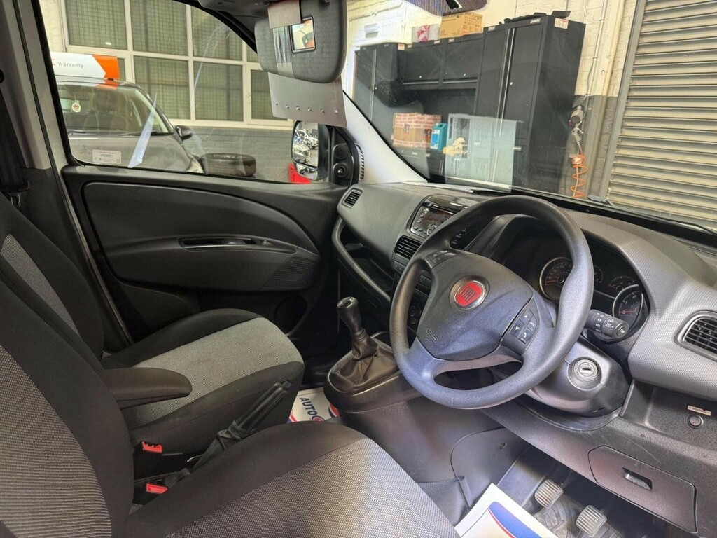 Fiat Doblo 1.3 Multijetii L1 H1 Euro 6 White #5