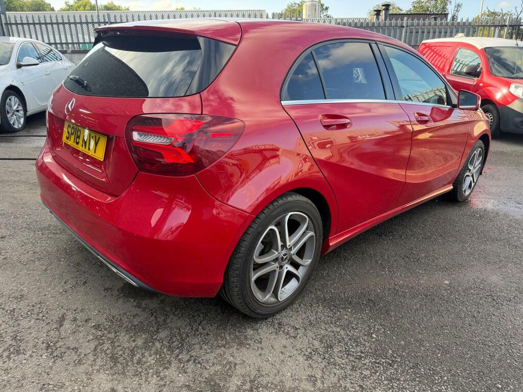 Mercedes-Benz A Class Hatchback 1.5 A180d Sport Edition Euro 6 Ss Red #4