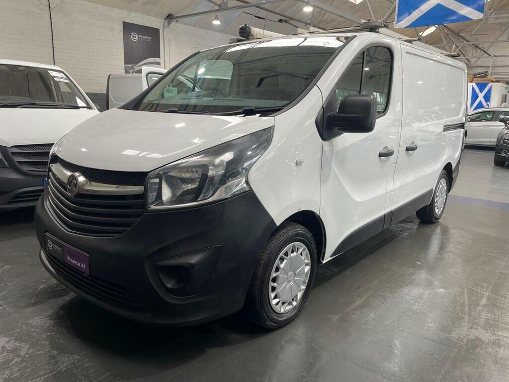 Vauxhall Vivaro 1.6 Cdti 2900 L1 H1 Euro 6 Ss White #3