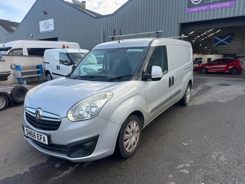 Vauxhall Combo Panel Van Silver #3