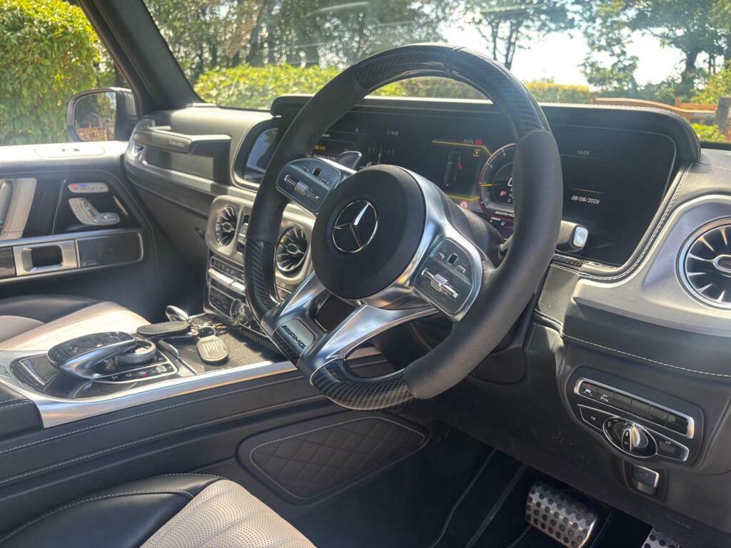 Mercedes-Benz G Class 4.0 G63 V8 Biturbo Amg Magno Edition Spds9gt 4Mat White #2