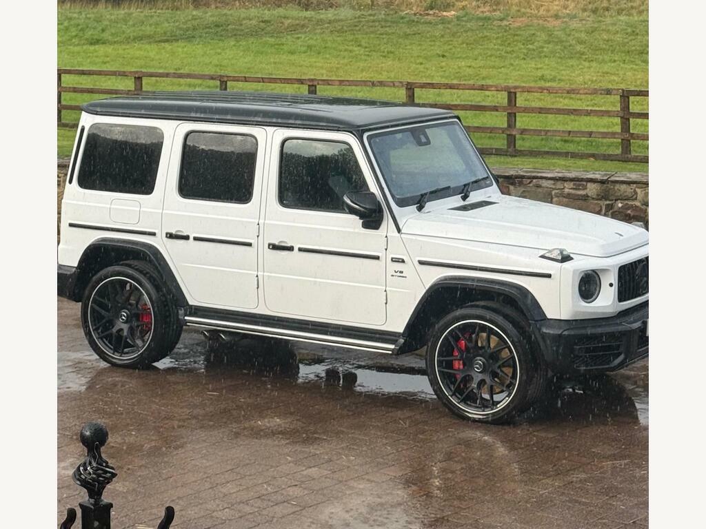 Mercedes-Benz G Class 4.0 G63 V8 Biturbo Amg Magno Edition Spds9gt 4Mat White