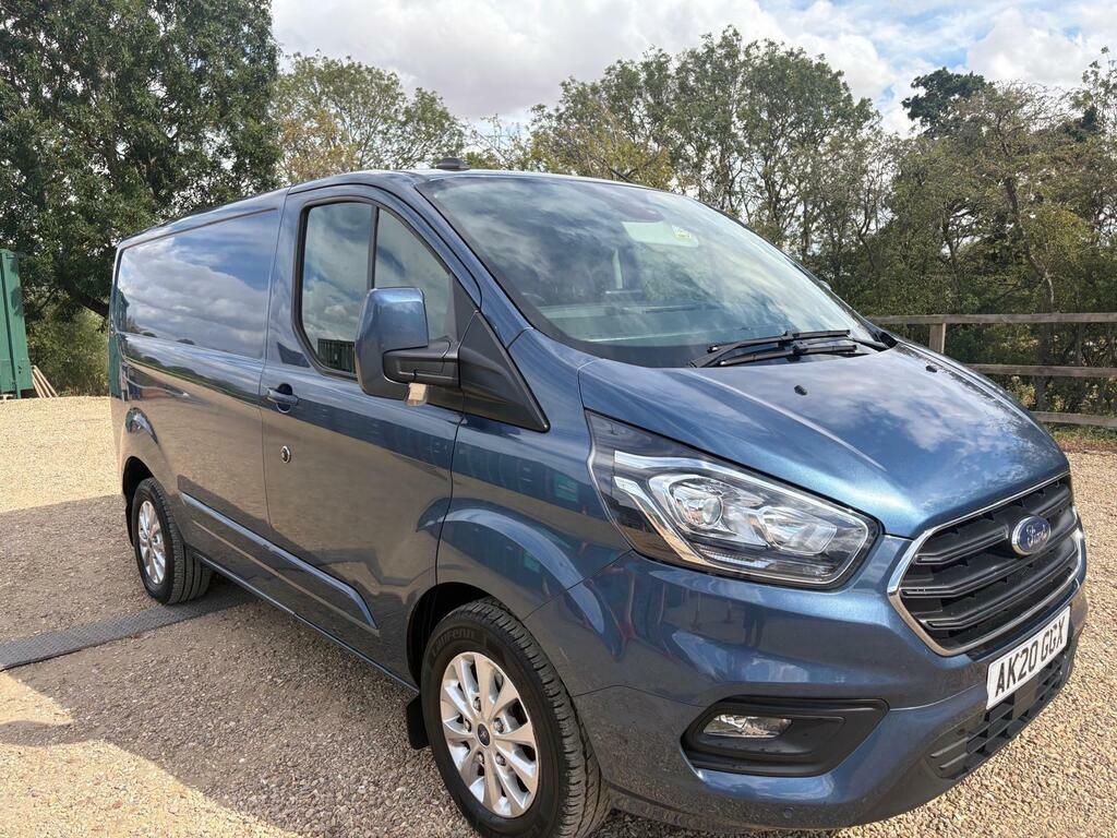 Ford Transit Custom 2.0 300 Ecoblue Limited L1 H1 Euro 6 S S Blue