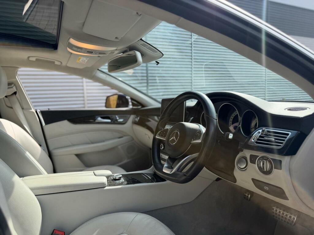 Mercedes-Benz CLS 3.0 Cls350d V6 Amg Line Premium Plus Coupe G-tro Blue #2