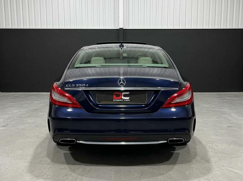 Mercedes-Benz CLS 3.0 Cls350d V6 Amg Line Premium Plus Coupe G-tro Blue #3