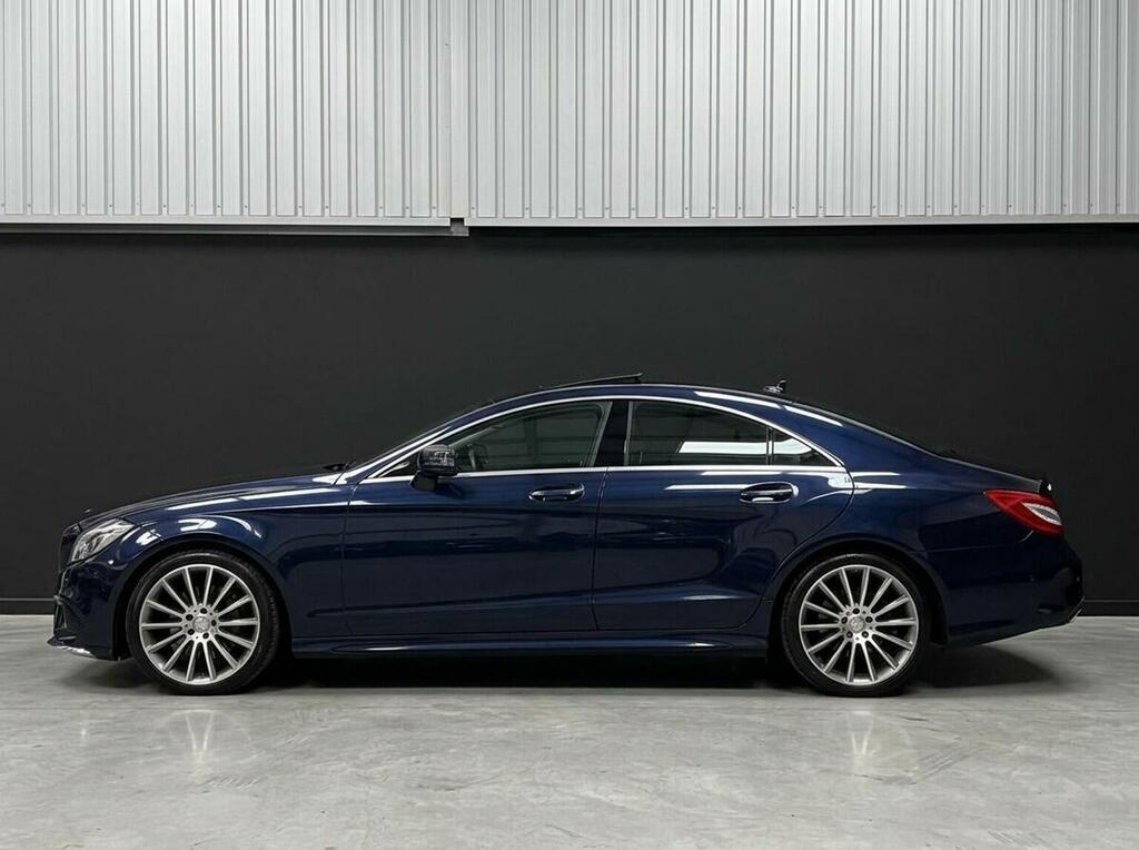 Mercedes-Benz CLS 3.0 Cls350d V6 Amg Line Premium Plus Coupe G-tro Blue #6
