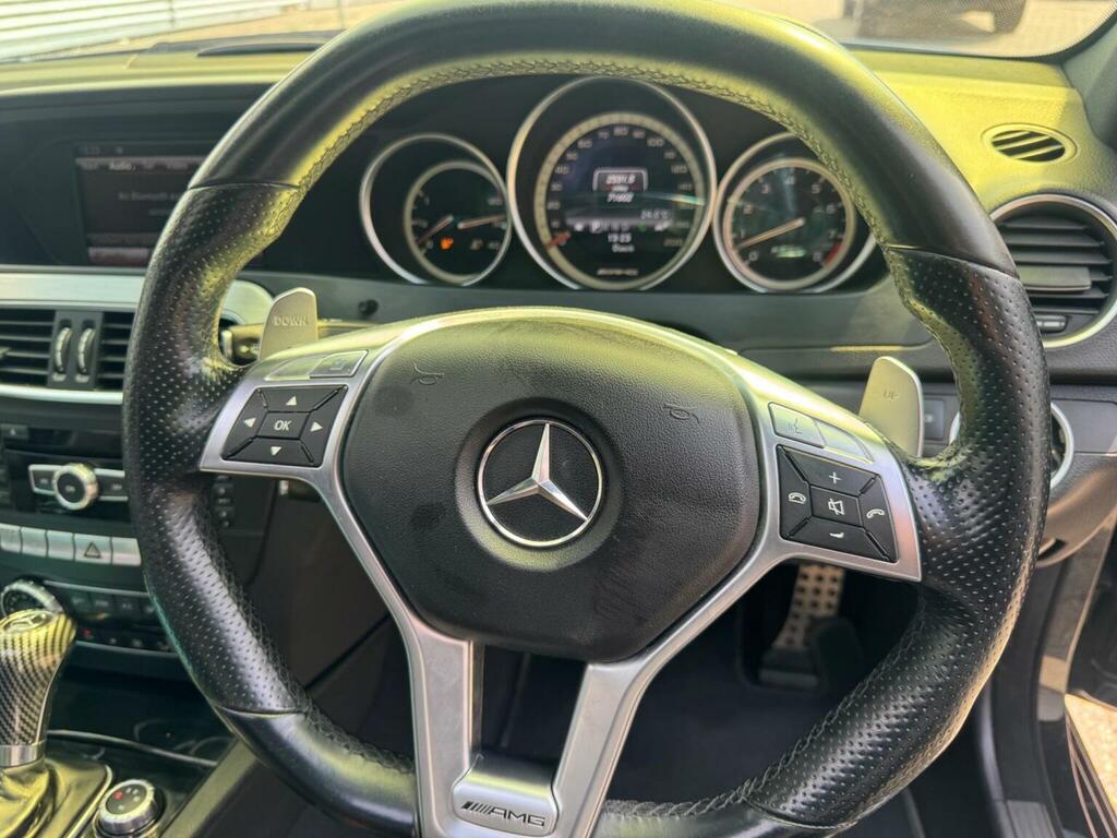 Mercedes-Benz C Class 1.6 C180 Blueefficiency Amg Sport G-tronic Euro 5 White #19