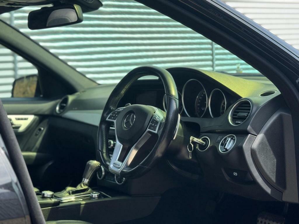 Mercedes-Benz C Class 1.6 C180 Blueefficiency Amg Sport G-tronic Euro 5 White #26