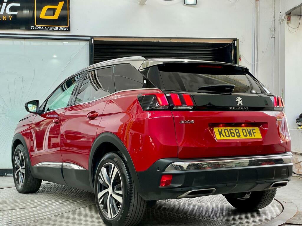 Peugeot 3008 Suv 1.5 Bluehdi Gt Line Eat Euro 6 Ss 2019 KO68OWF Red #3
