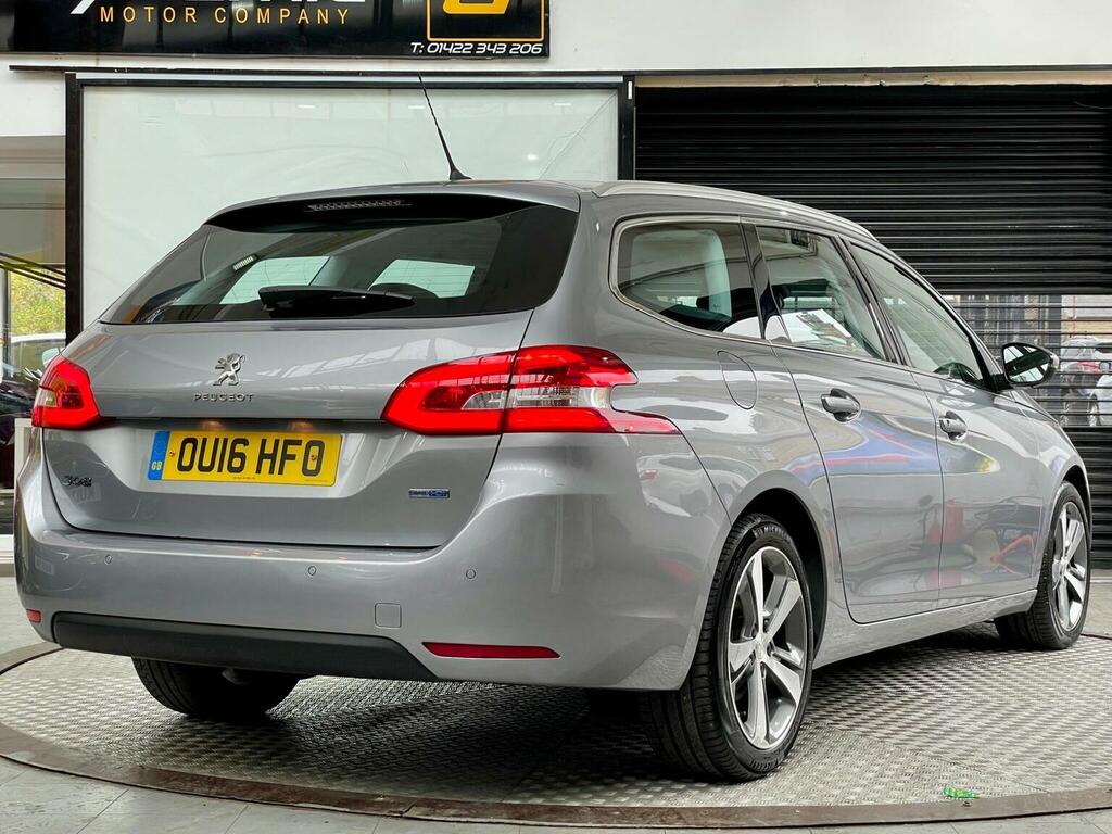 Peugeot 308 SW 2.0 Bluehdi Allure Euro 6 Ss Grey #3