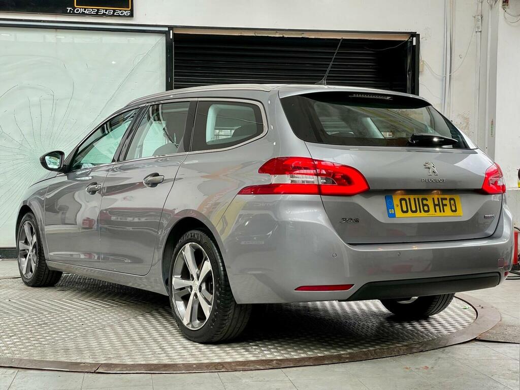 Peugeot 308 SW 2.0 Bluehdi Allure Euro 6 Ss Grey #4