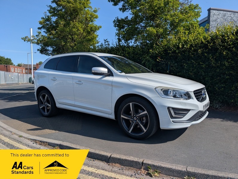 Volvo XC60 D4 R-design Nav Awd White