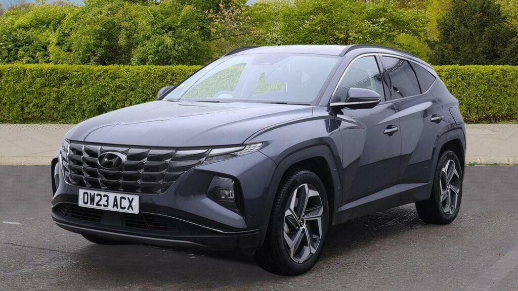 Hyundai Tucson 1.6 H T-gdi Premium Euro 6 Ss Grey #2