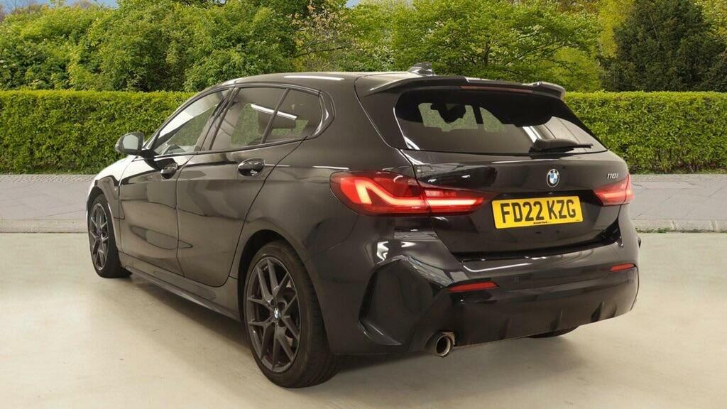 BMW 1 Series Hatchback 1.5 118I M Sport Lcp Dct Euro 6 Ss FD22KZG Black #5