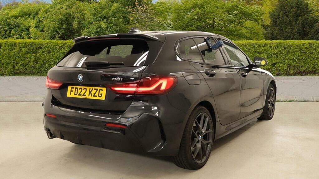BMW 1 Series Hatchback 1.5 118I M Sport Lcp Dct Euro 6 Ss FD22KZG Black #6