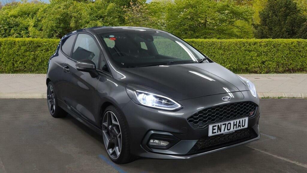 Ford Fiesta Hatchback 1.5T Ecoboost St-3 Euro 6 Ss 202 EN70HAU Grey #3