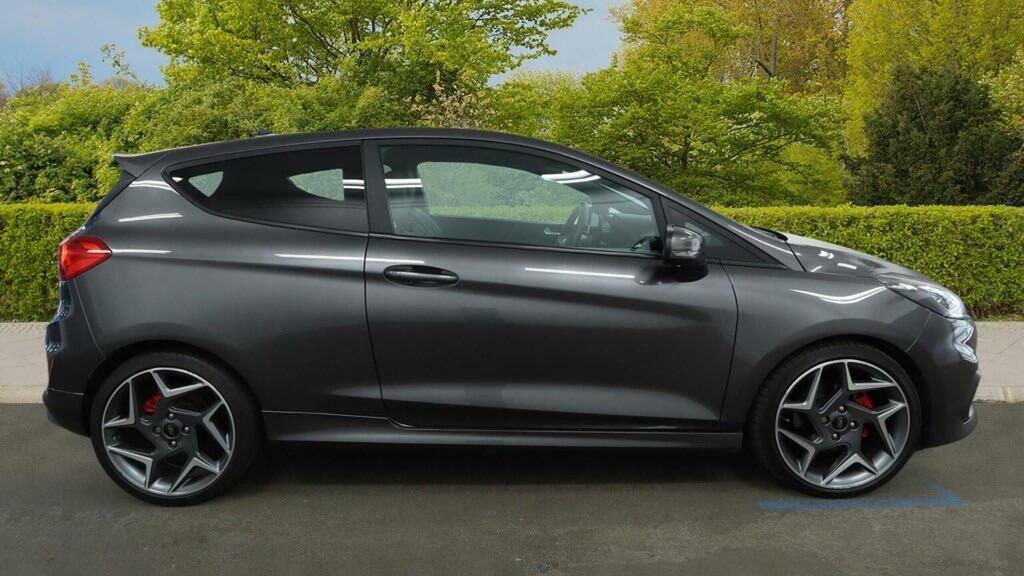 Ford Fiesta Hatchback 1.5T Ecoboost St-3 Euro 6 Ss 202 EN70HAU Grey #5