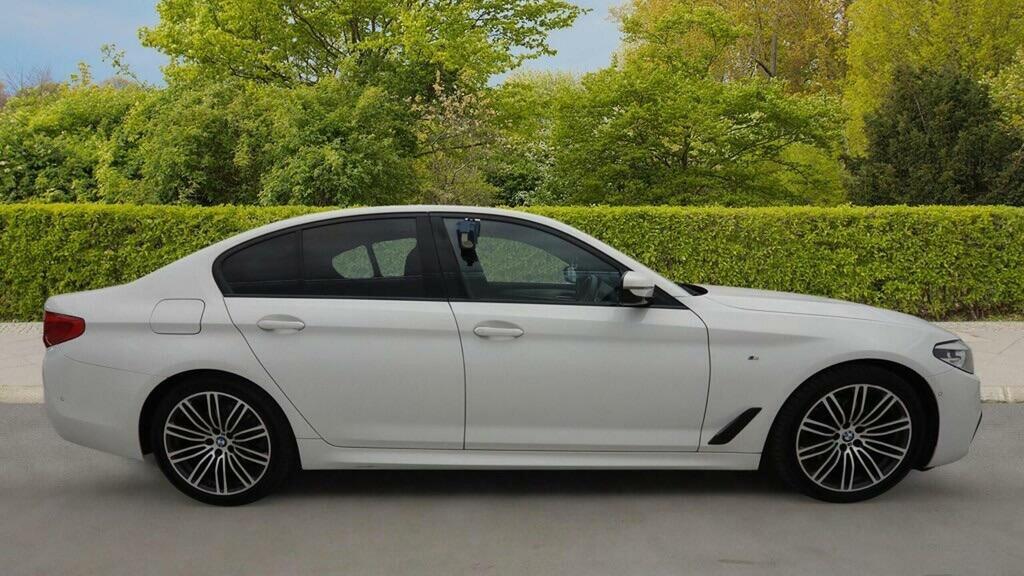 BMW 5 Series 2.0 520D M Sport Euro 6 Ss White #4
