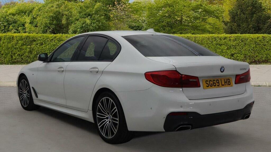 BMW 5 Series 2.0 520D M Sport Euro 6 Ss White #5