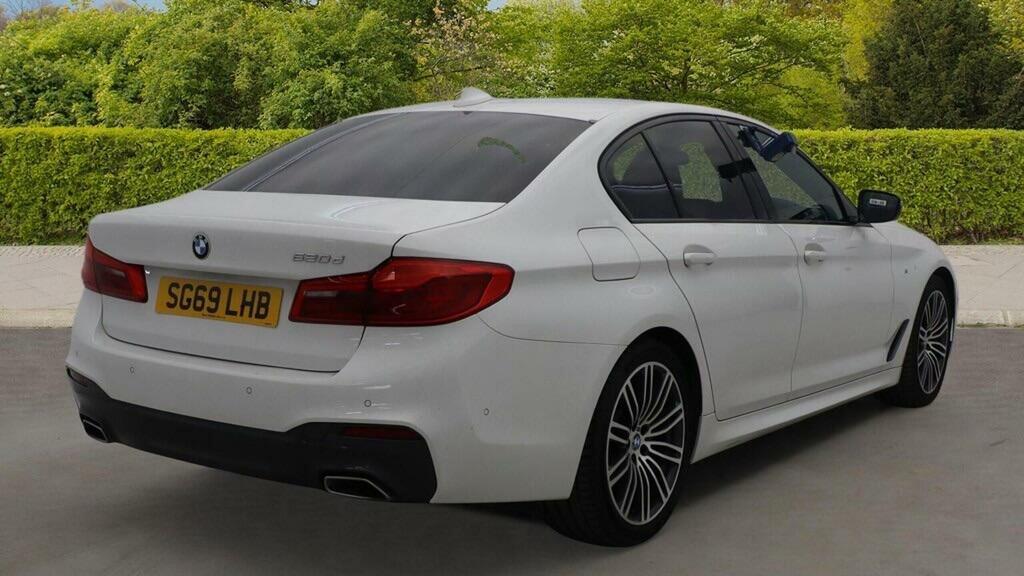BMW 5 Series 2.0 520D M Sport Euro 6 Ss White #6