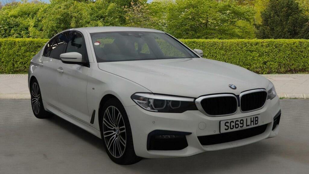 BMW 5 Series 2.0 520D M Sport Euro 6 Ss White #2