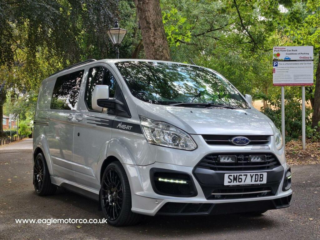 Ford Transit Custom Combi Van 2.0 Tdci 290 Limited L1 H1 M-sport 20 SM67YDB Silver #2