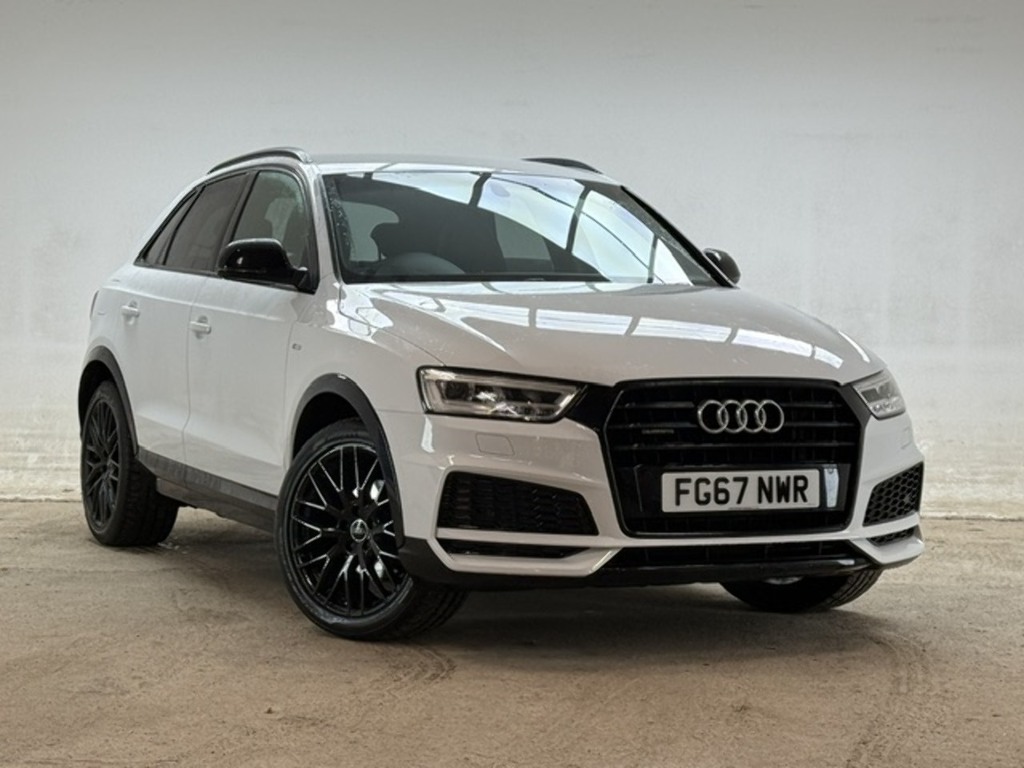 Audi Q3 Tdi Black Edition U687 Ulez White