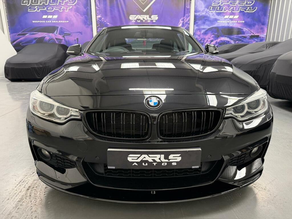BMW 4 Series Gran Coupe 2.0 420D M Sport Coupe Euro 6 S S SE16JKO Black #5