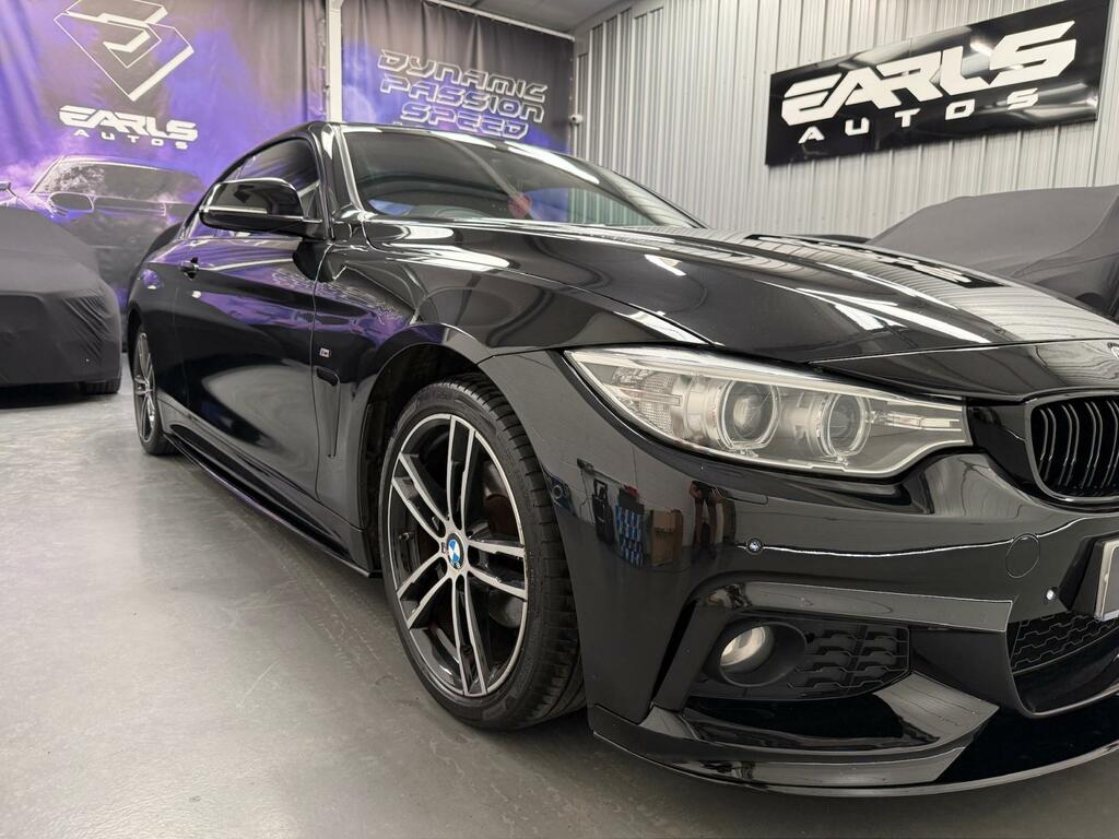 BMW 4 Series Gran Coupe 2.0 420D M Sport Coupe Euro 6 S S SE16JKO Black #2