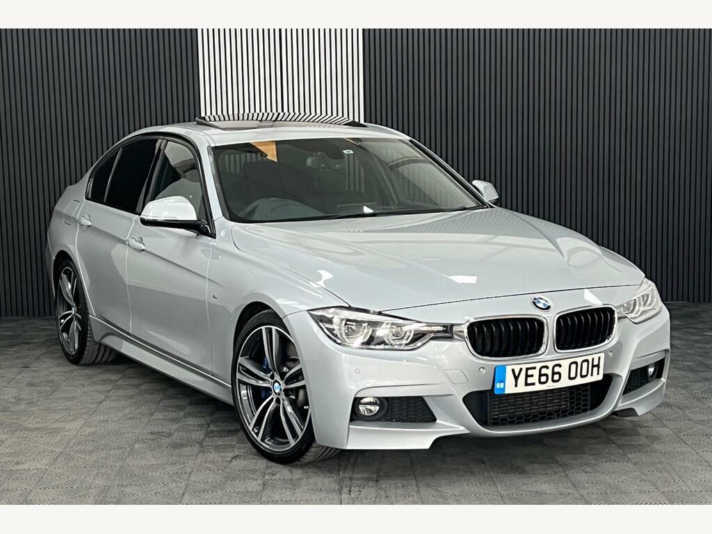 BMW 3 Series 3.0 330D M Sport Euro 6 S S Silver #2