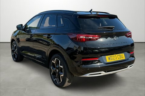 Vauxhall Grandland 1.2 Turbo Ultimate WD23CBU Black #3