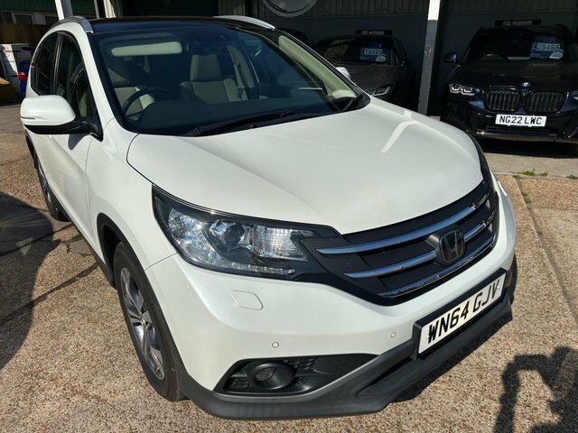 Honda Cr-V Ex I-vtec White #5