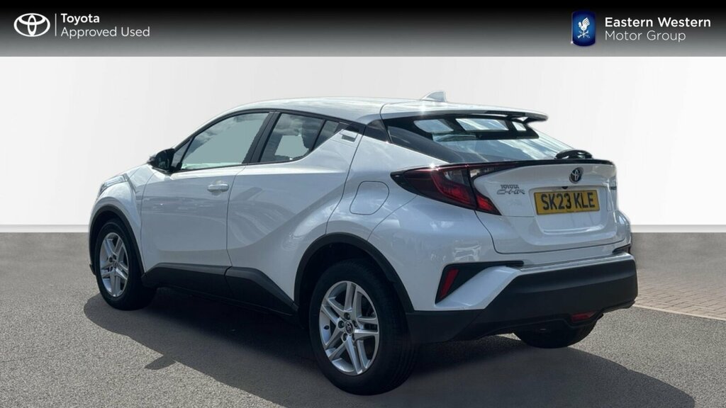 Toyota C-Hr 1.8 Vvt-h Icon Cvt Euro 6 Ss SK23KLE White #4