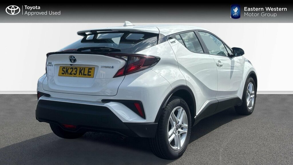 Toyota C-Hr 1.8 Vvt-h Icon Cvt Euro 6 Ss SK23KLE White #2