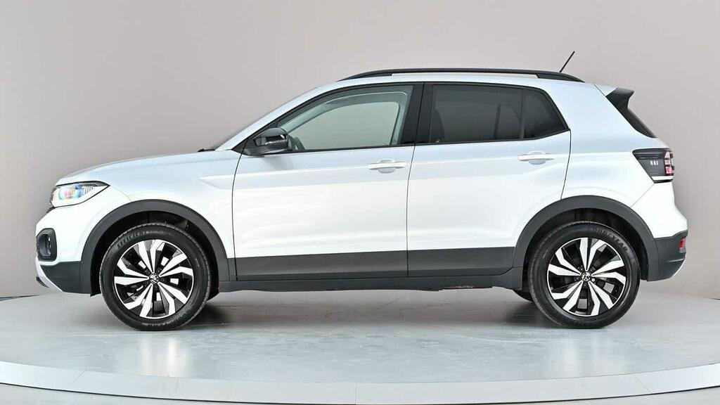 Volkswagen T-Cross 1.0 Tsi Black Edition RF73OYB Silver #4