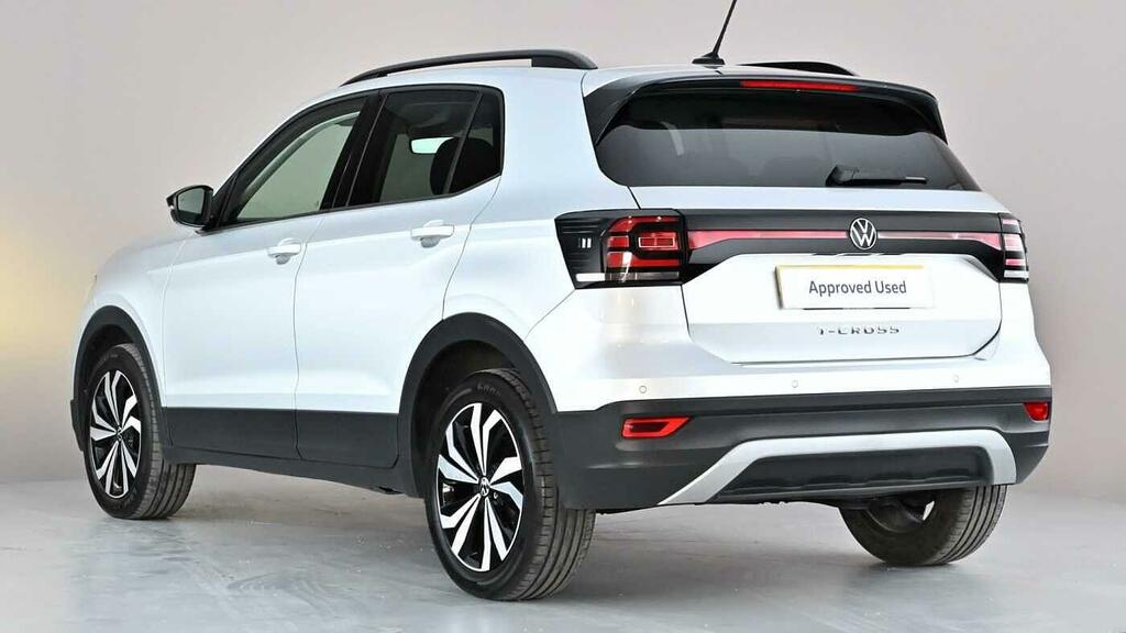Volkswagen T-Cross 1.0 Tsi Black Edition RF73OYB Silver #3