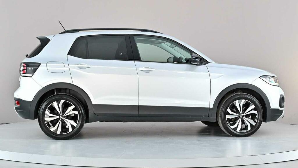 Volkswagen T-Cross 1.0 Tsi Black Edition RF73OYB Silver #5