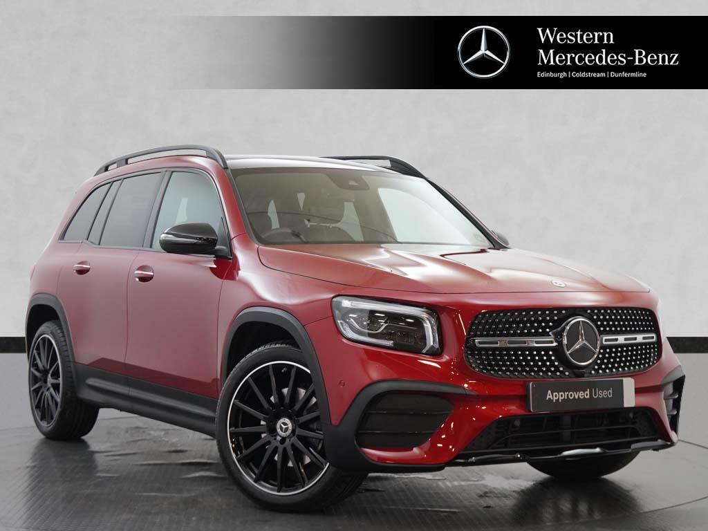 Mercedes-Benz GLB Class Glb 200 Amg Line Premium Plus Night Edition 7 Sea SO72VDD Red