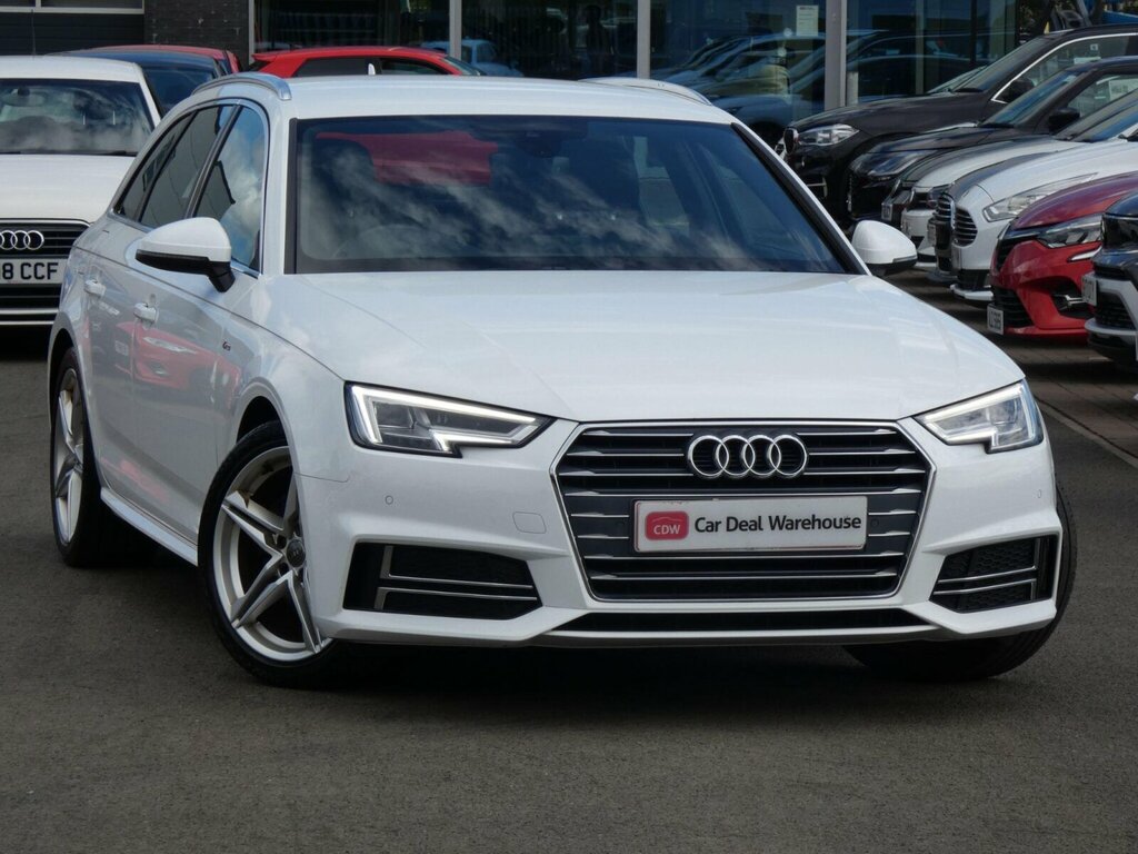 Audi A4 2.0 Tdi S Line Euro 6 Ss White