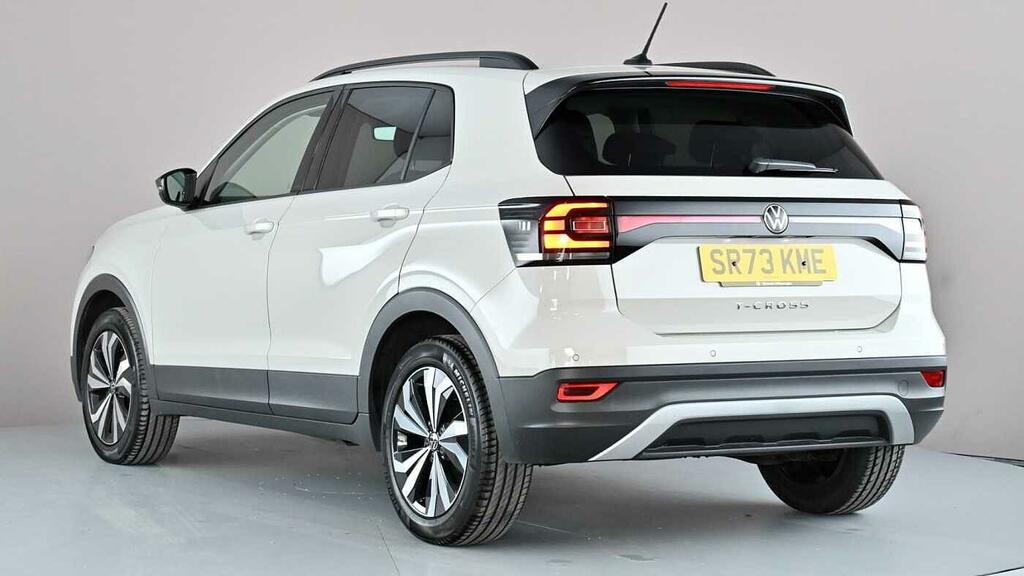 Volkswagen T-Cross 1.0 Tsi Black Edition SR73KME Grey #3