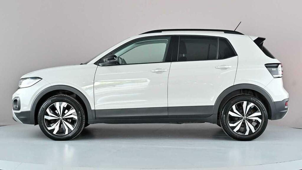 Volkswagen T-Cross 1.0 Tsi Black Edition SR73KME Grey #4