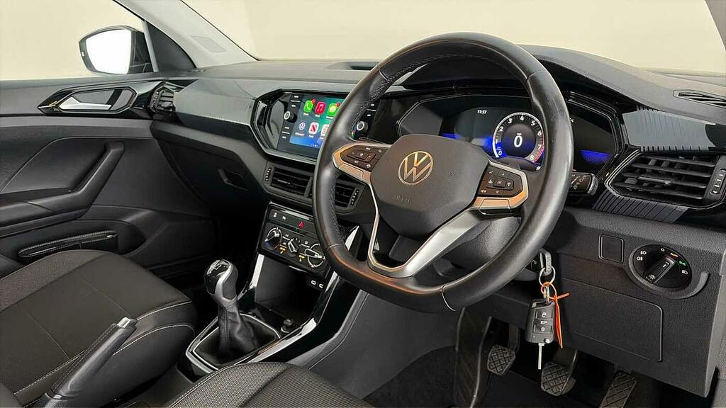 Volkswagen T-Cross 1.0 Tsi Black Edition SR73KME Grey #6
