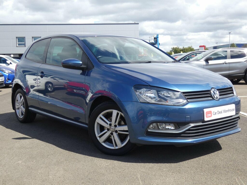 Volkswagen Polo 1.0 Bluemotion Tech Match Edition Euro 6 Ss Blue