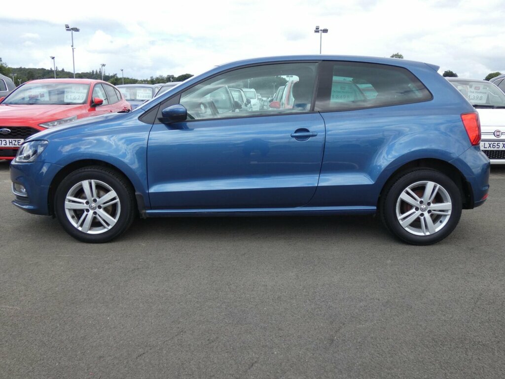 Volkswagen Polo 1.0 Bluemotion Tech Match Edition Euro 6 Ss Blue #5