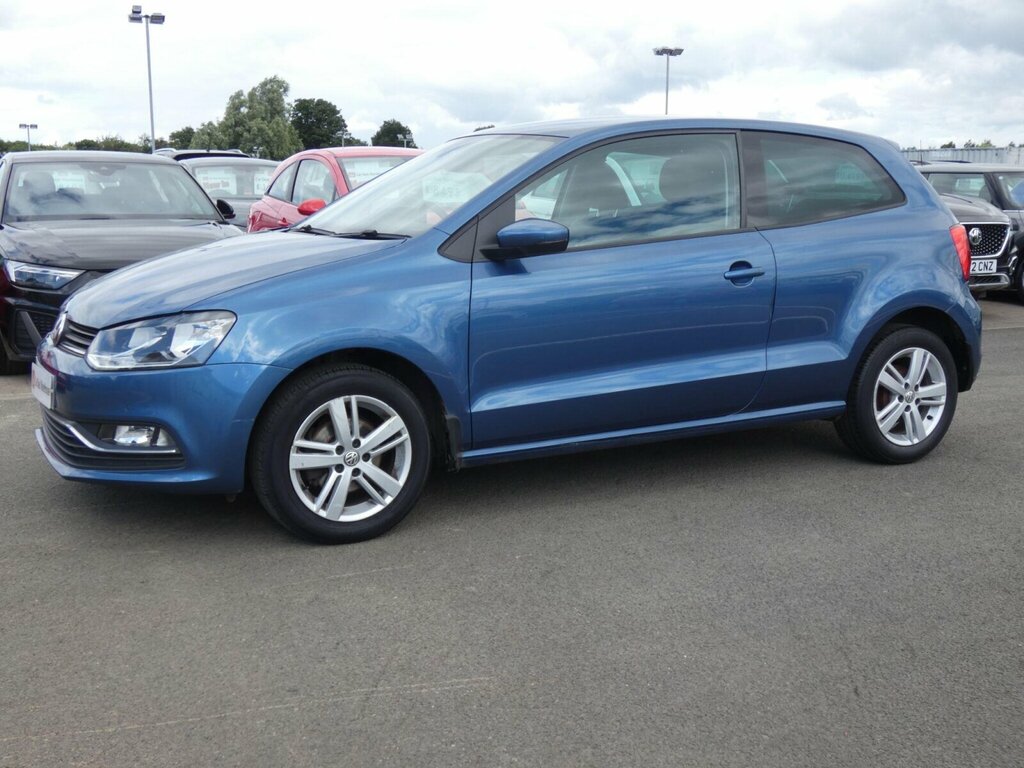 Volkswagen Polo 1.0 Bluemotion Tech Match Edition Euro 6 Ss Blue #4