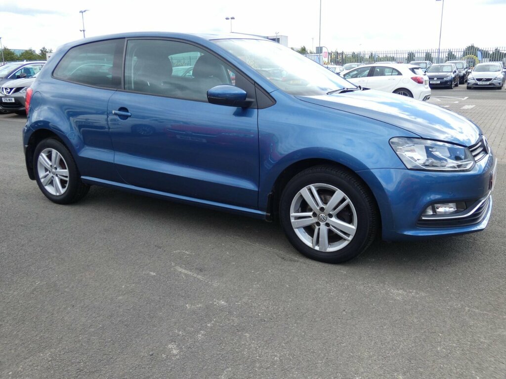 Volkswagen Polo 1.0 Bluemotion Tech Match Edition Euro 6 Ss Blue #2