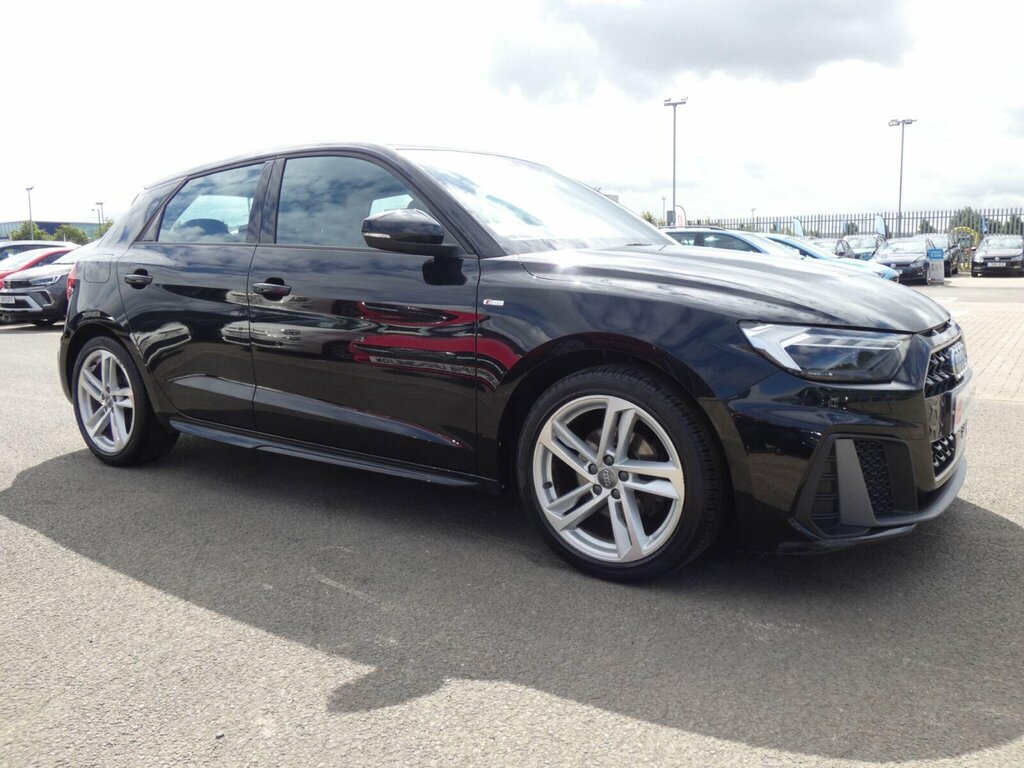 Audi A1 1.0 Tfsi 30 S Line Sportback Euro 6 Ss Black #3