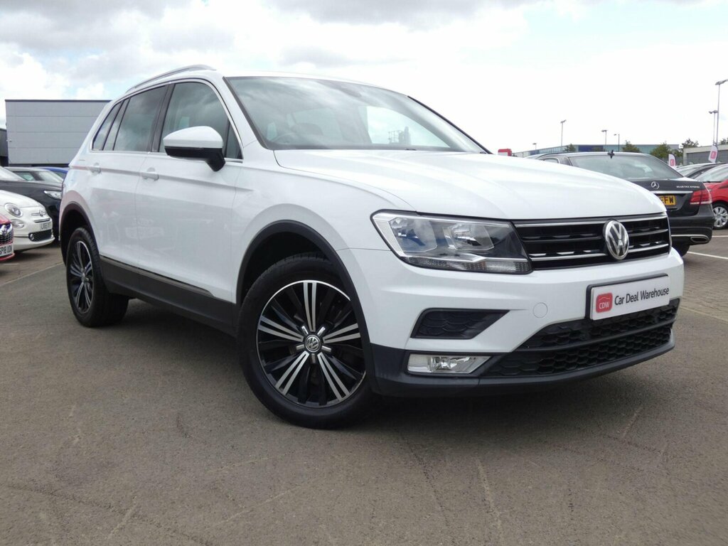 Volkswagen Tiguan 2.0 Tdi Bluemotion Tech Se Navigation Dsg 4Motion White